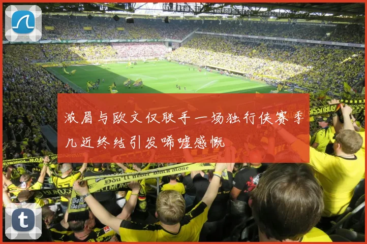 浓眉与欧文仅联手一场独行侠赛季几近终结引发唏嘘感慨